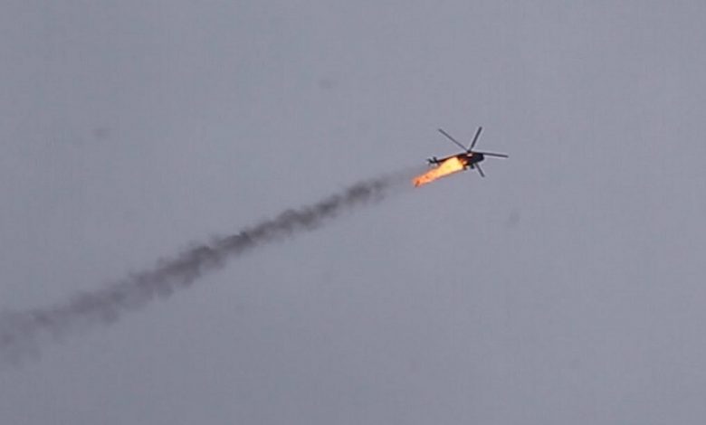 تعليق نظام الأسد على إسقاط المروحية