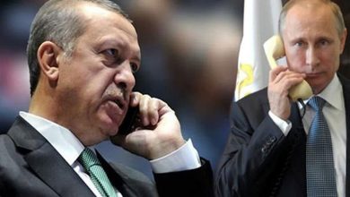 صورة اتصال هاتفي بين بوتين وأردوغان مساء اليوم سيحدد مصير إدلب!