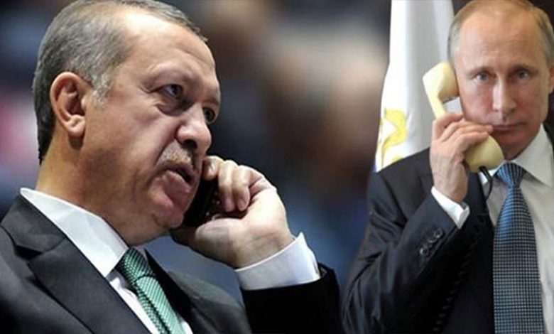 اتصال بوتين وأردوغان مصير إدلب