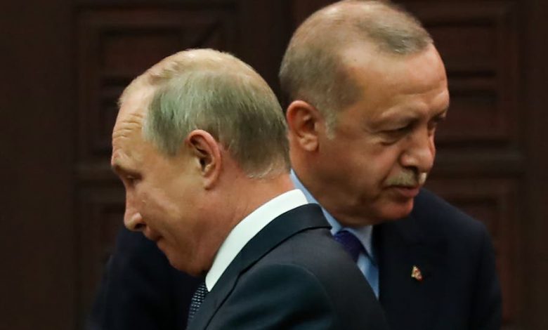 خلافات بين أردوغان وبوتين بشأن إدلب