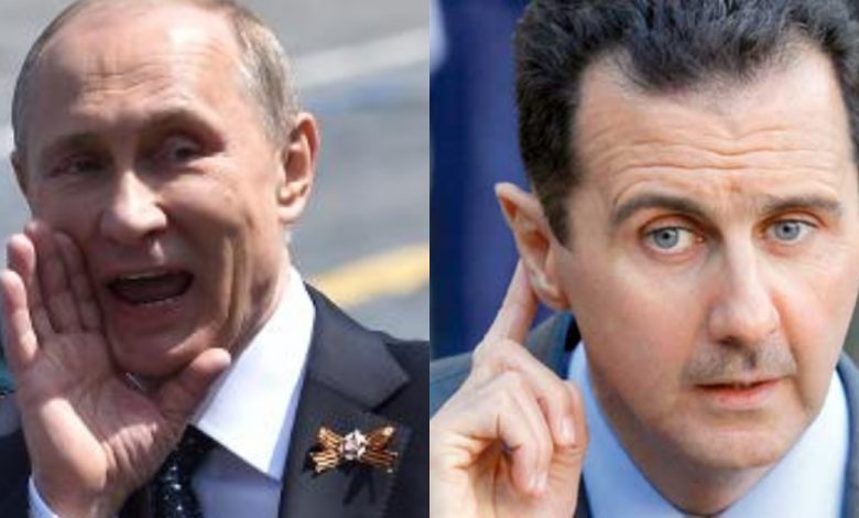 بوتين مستعد للتخلي عن بشار الأسد