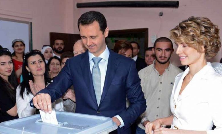 بشار الأسد وانتخابات الرئاسة