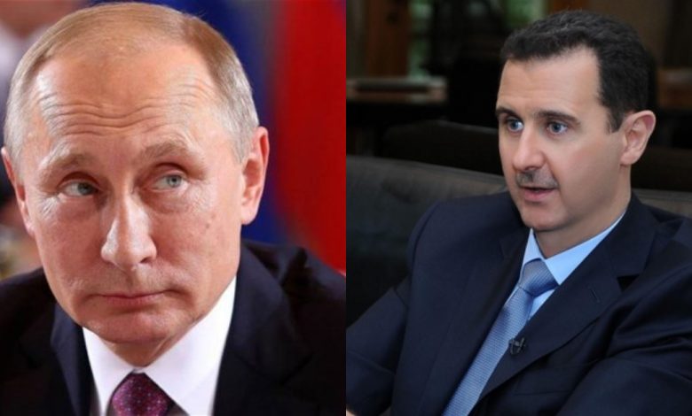 روسيا تنتقد بشار الأسد