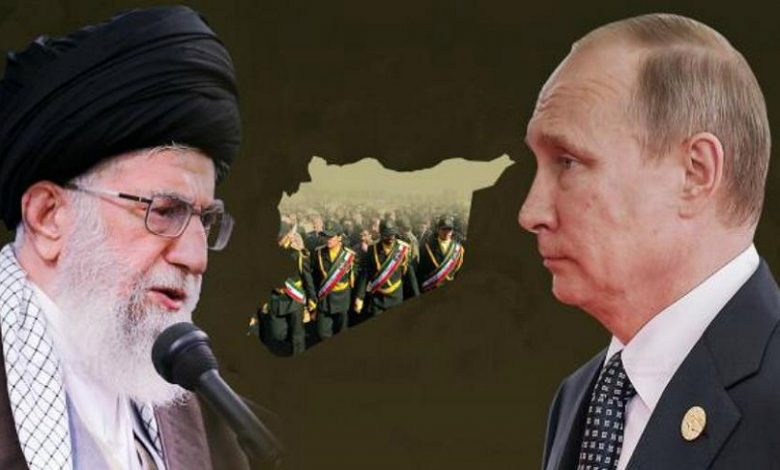 نهاية علاقة روسيا وإيران في سوريا