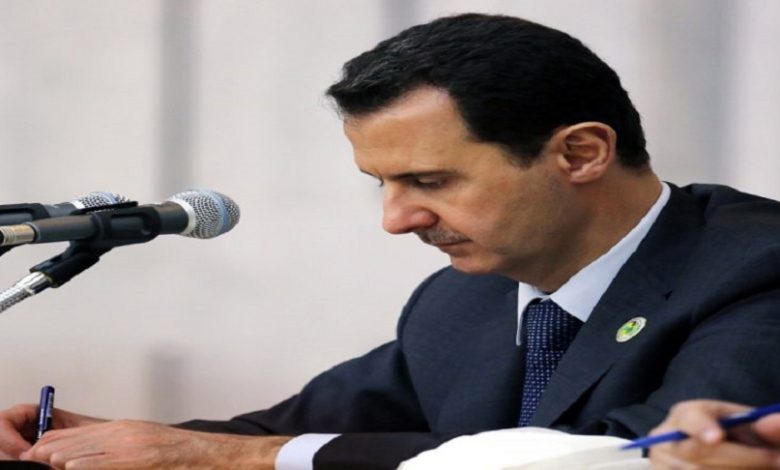 بشار الأسد في آخر أيامه