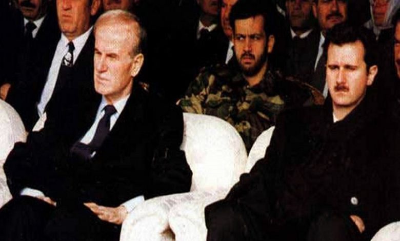 بشار الأسد حافظ الأسد