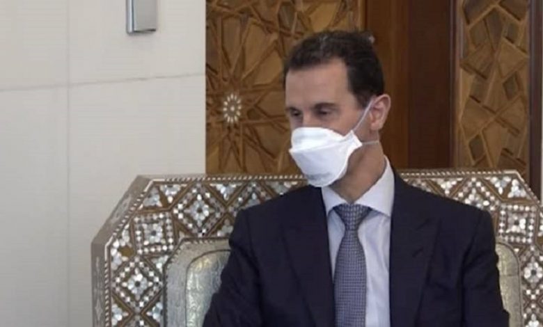 فيروس كورونا يدخل قصر الأسد