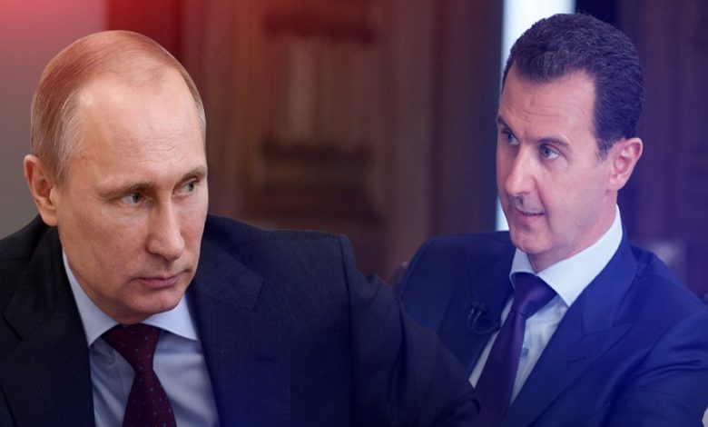 بوتين بشار الأسد