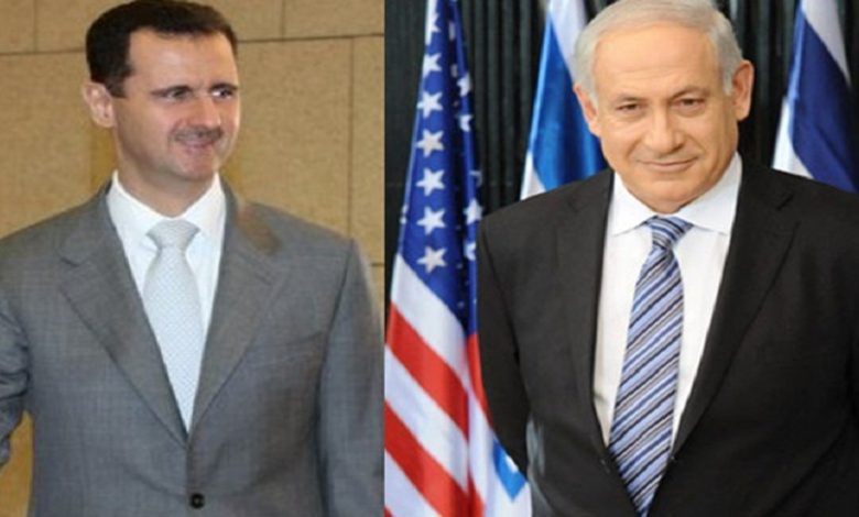 مفاوضات بين بشار الأسد وإسرائيل