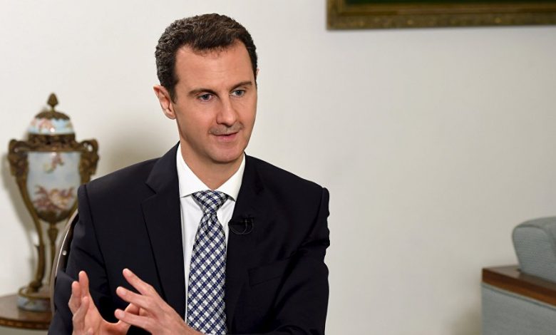 بشار الأسد الحل السياسي