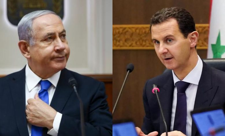 نظام الأسد التطبيع مع إسرائيل