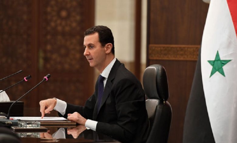 نظام الأسد قرار جديد