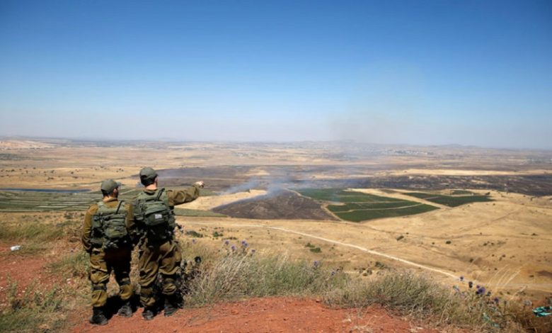 الجيش الإسرائيلي رسالة لضابط سوري