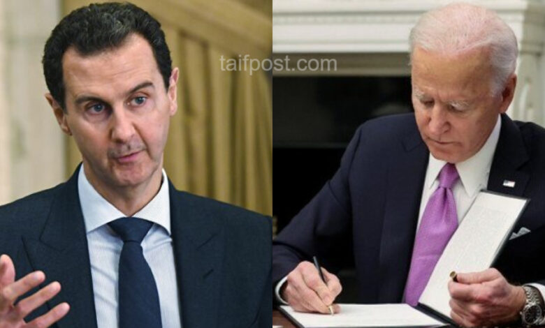 قانون أمريكي بشار الأسد
