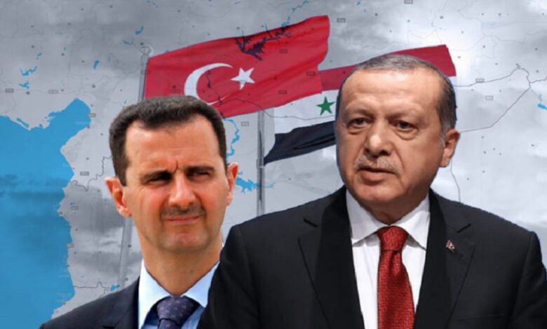 أردوغان رسالة لبشار الأسد