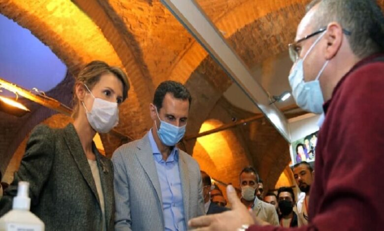 الحالة الصحية لبشار الأسد وزوجته