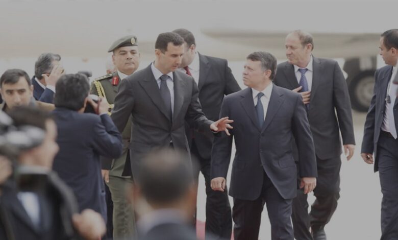 العلاقات بين الأردن ونظام الأسد