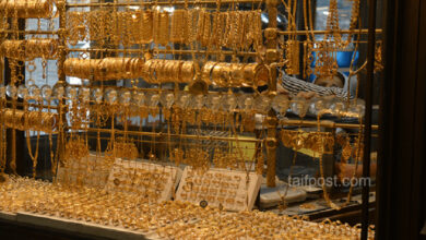 صورة انخفاض قياسي تسجله أسعار الذهب الرسمية في الأسواق السورية اليوم!