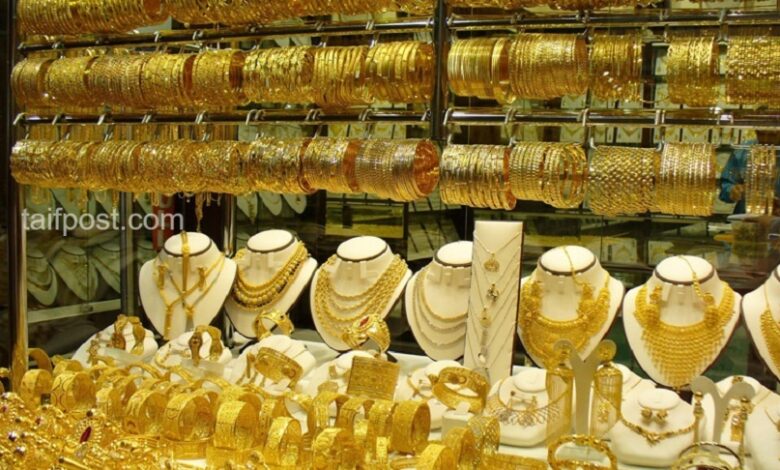 انخفاض قياسي سعر مبيع غرام الذهب