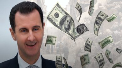 صورة “بروباغندا النظام السوري”: بشار الأسد أغنى وأذكى رجل في العالم!