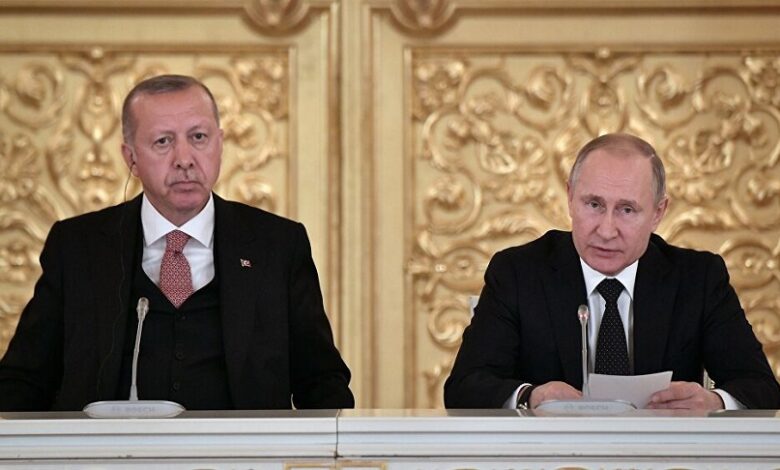 تفاصيل المباحثات بين بوتين وأردوغان