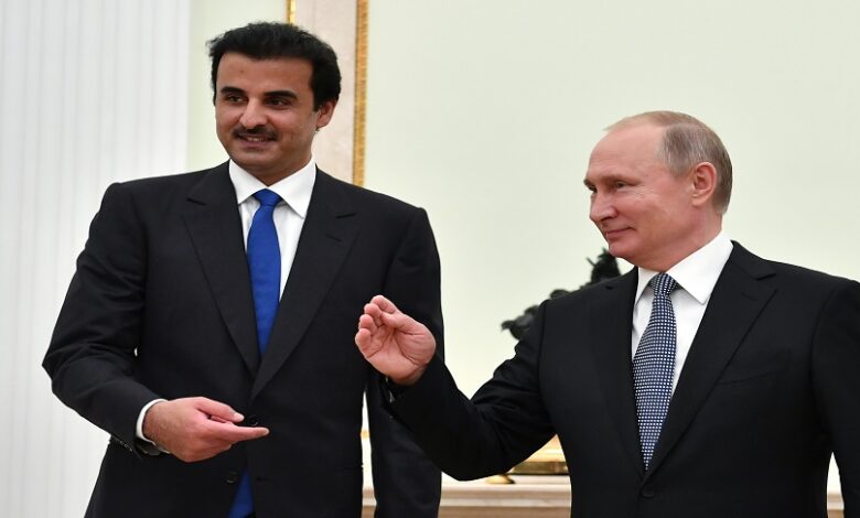 قطر روسيا سوريا