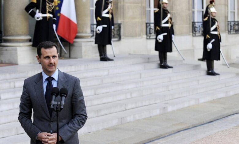 نظام الأسد المواقف الدولية
