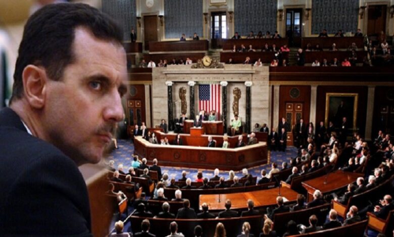 الكونغرس الأمريكي بشار الأسد
