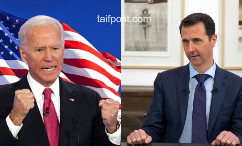 تصريح جو بايدن بشأن بشار الأسد