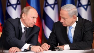 صورة مباحثات بين بوتين ونتنياهو بشأن الملف السوري وحديث عن ضوء أخضر روسي لإسرائيل في سوريا