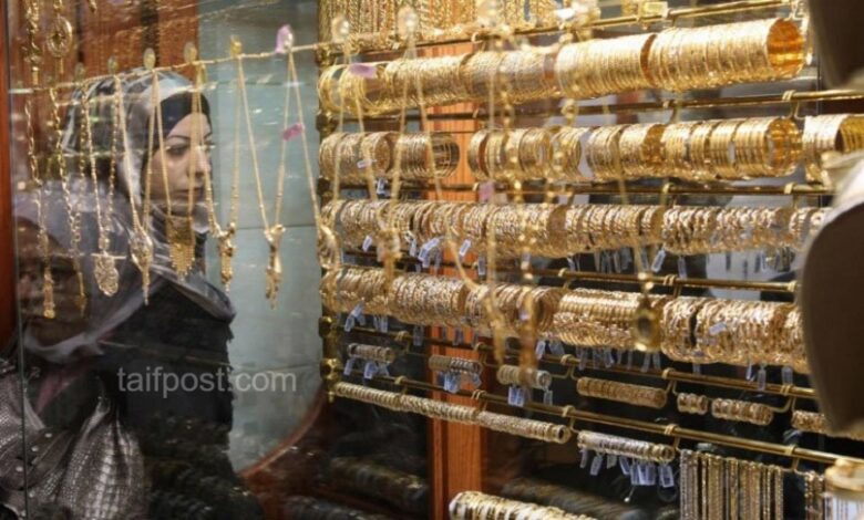 مبيع غرام الذهب الأسواق السورية