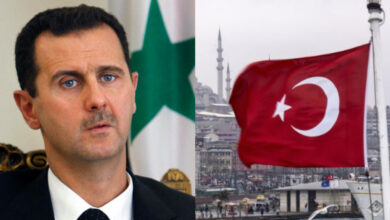 صورة نظام الأسد يطرق باب تركيا.. بشار الجعفري يتحدث عن لقاءات أمنية مع مسؤولين أتراك.. إليكم نتائجها