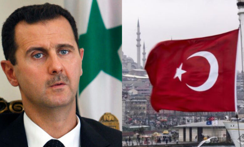 نظام الأسد تركيا