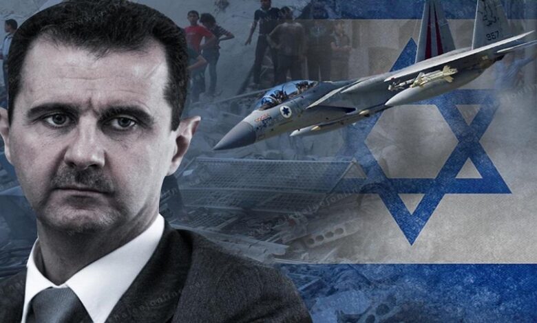 إسرائيل رسالة لنظام الأسد