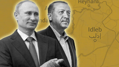 صورة تحديد ملامح المرحلة القادمة في إدلب على رأس المباحثات بين أردوغان وبوتين والرئاسة الروسية تصدر بياناً