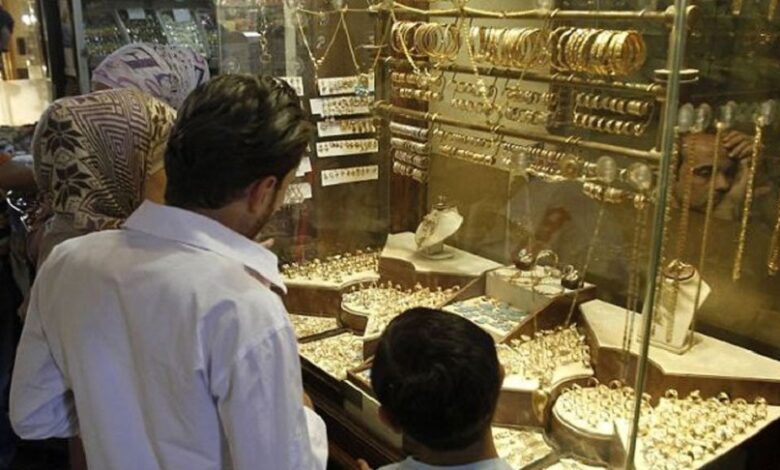 أسعار الذهب الأسواق السورية انخفاض