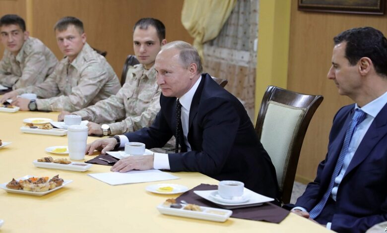 القيادة الروسية اجتماع دمشق