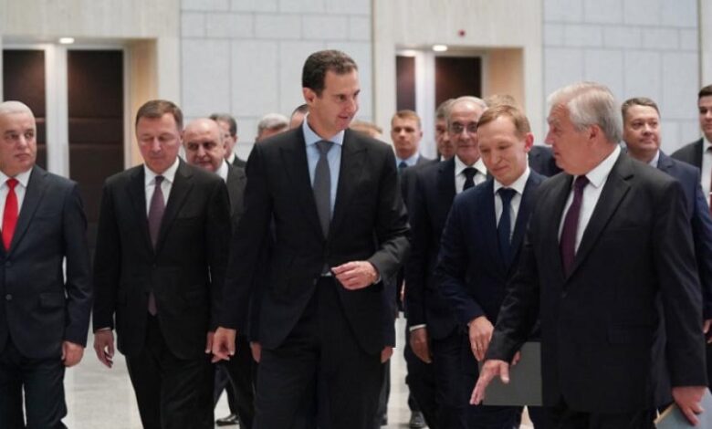 مبعوث بوتين بشار الأسد