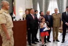 الرئيس الروسي رسالة لطفلة سورية