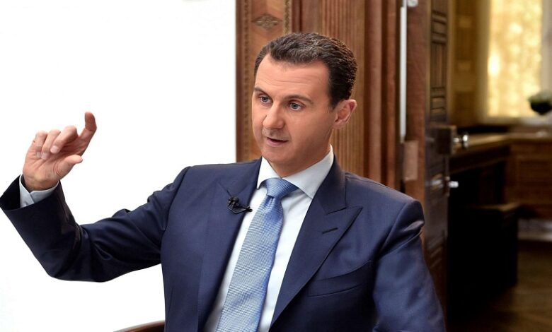 بشار الأسد للحل في سوريا