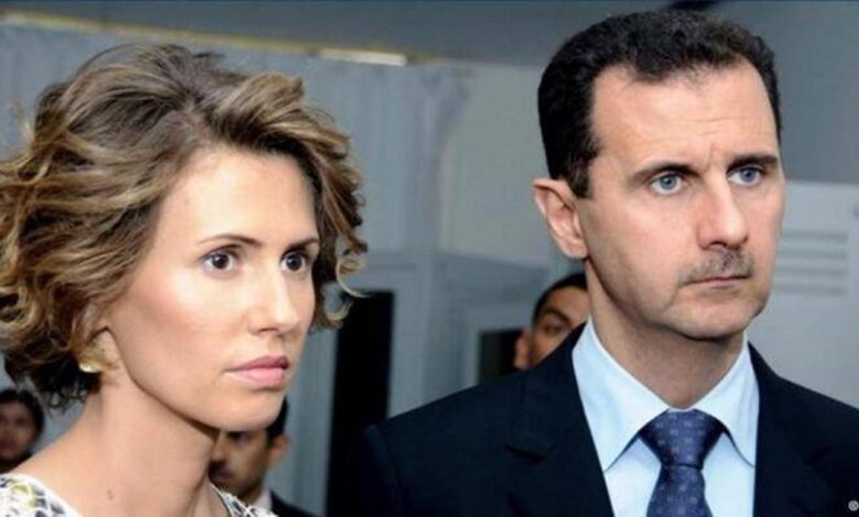 شخص مقرب أسماء الأسد
