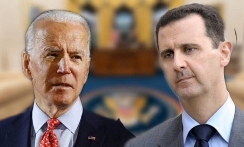 إدارة بايدن ونظام الأسد