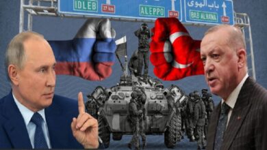 صورة صحيفة روسية تكشـ.ـف المستور وتتحدث عن نار تحت رماد العلاقات بين روسيا وتركيا بشأن سوريا