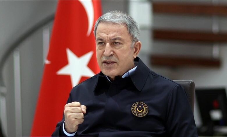 وزير الدفاع التركي إدلب