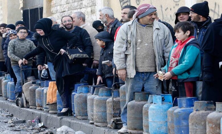 التجارة السورية سعر الغاز