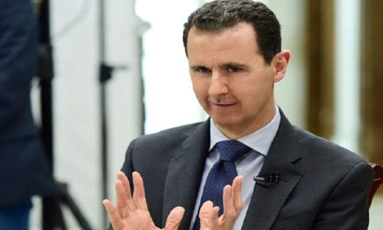 بشار الأسد الأوضاع في سوريا