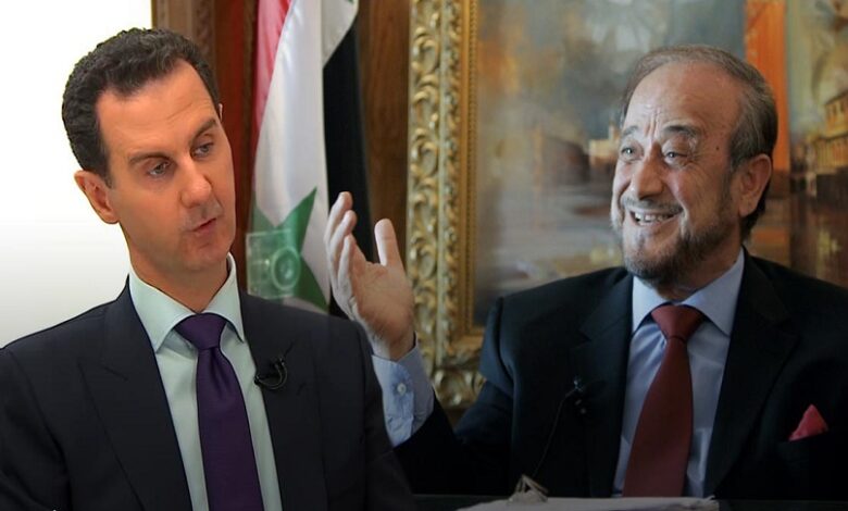 بشار الأسد رفعت الأسد