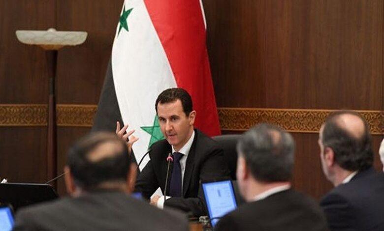 بشار الأسد ينهي وظيفة