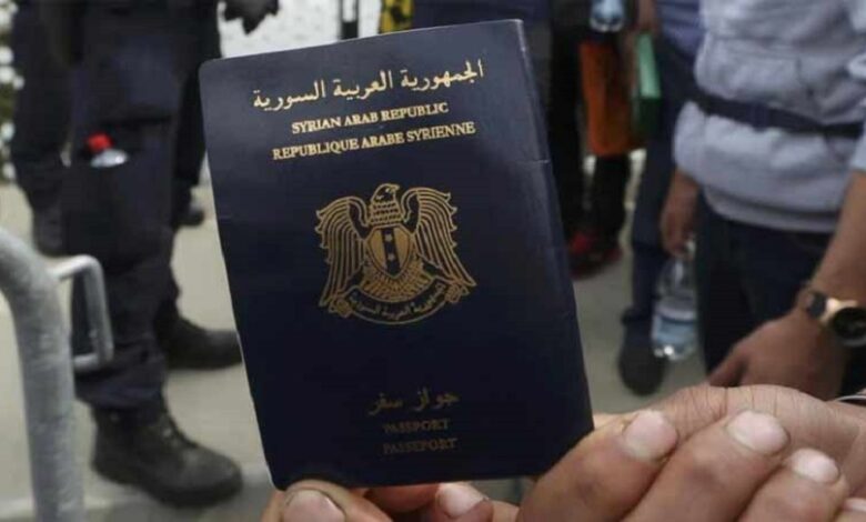 قوة جواز السفر السوري