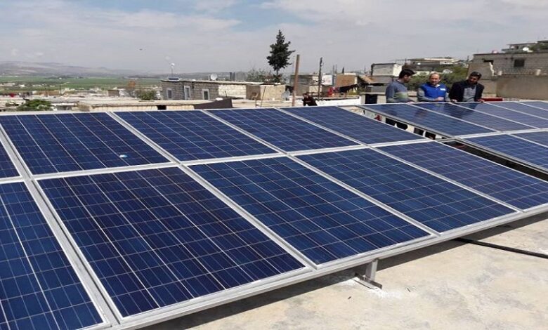الطاقة الشمسية الأسواق السورية